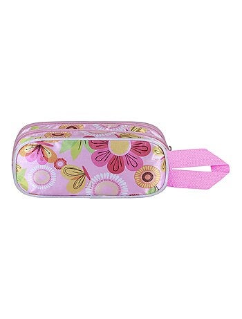 Trousse Double 3D - Disney Minnie Mouse Kitten - Rose - Taille Unique