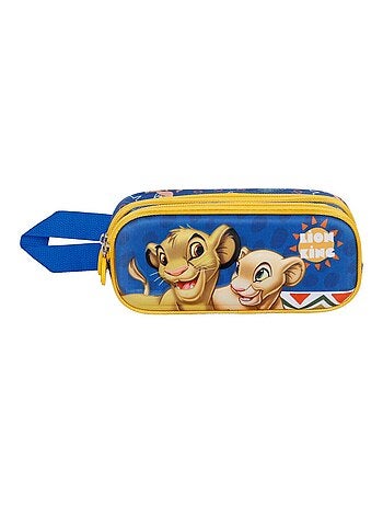 Trousse Double 3D - Disney Roi Lion Nala - Bleu - Taille Unique