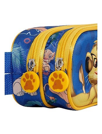 Trousse Double 3D - Disney Roi Lion Nala - Bleu - Taille Unique