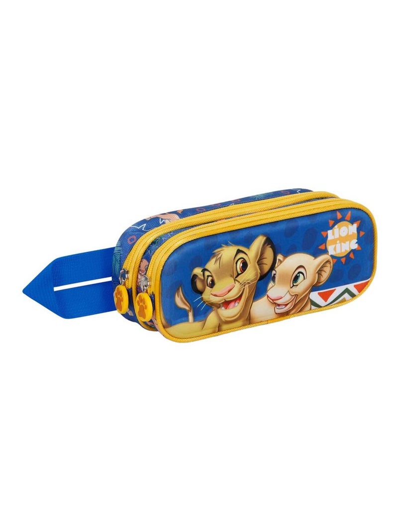 Trousse Double 3D - Disney Roi Lion Nala - Bleu - Taille Unique Bleu - Kiabi