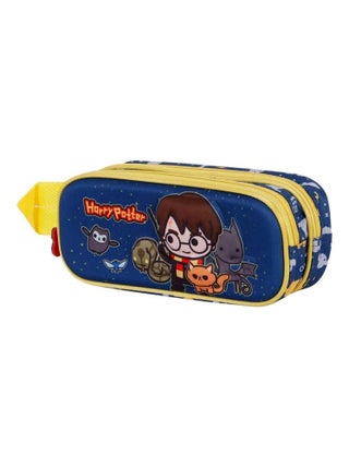 Trousse Double 3D - Harry Potter Beasty Friends