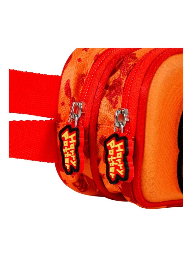 Trousse Double 3D - Harry Potter Bobblehead - Orange - Taille Unique Orange - Kiabi