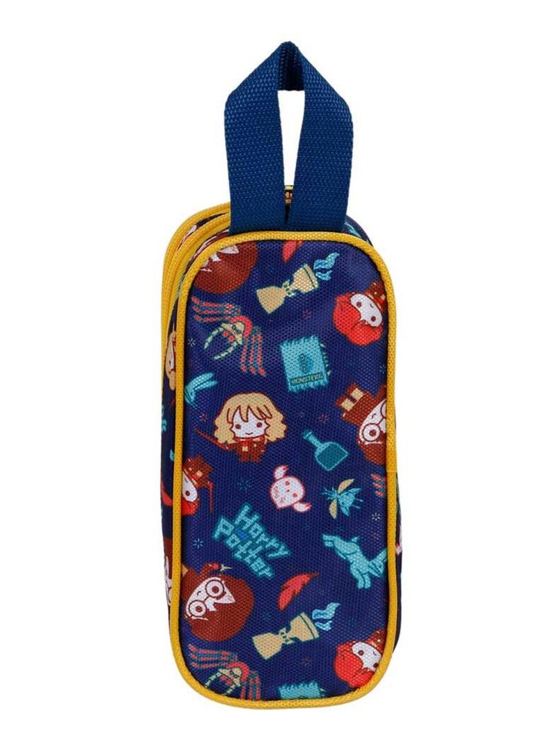 Trousse Double 3D - Harry Potter Crest - Orange - Taille Unique Orange - Kiabi