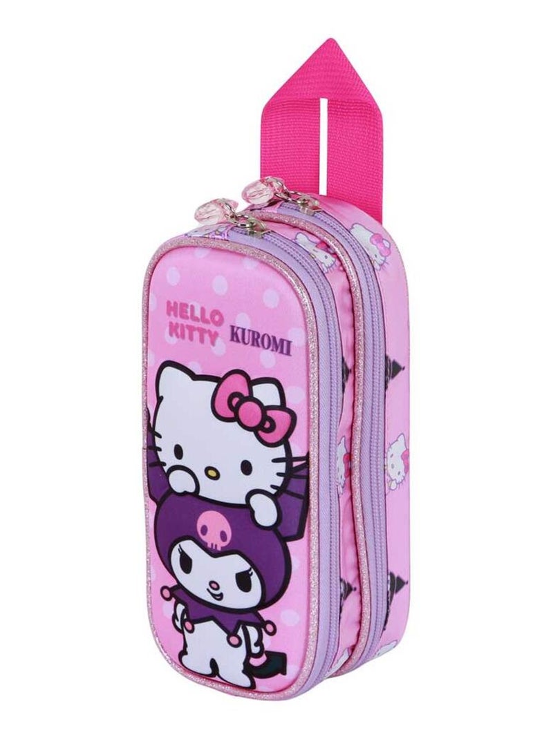 Trousse Double 3D - Hello Kitty Playful Rose - Kiabi