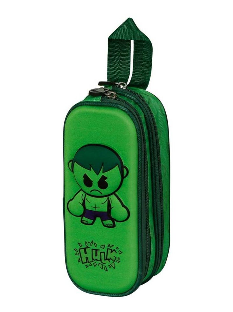 Trousse Double 3D - Hulk Bobblehead - Vert - Taille Unique Vert - Kiabi