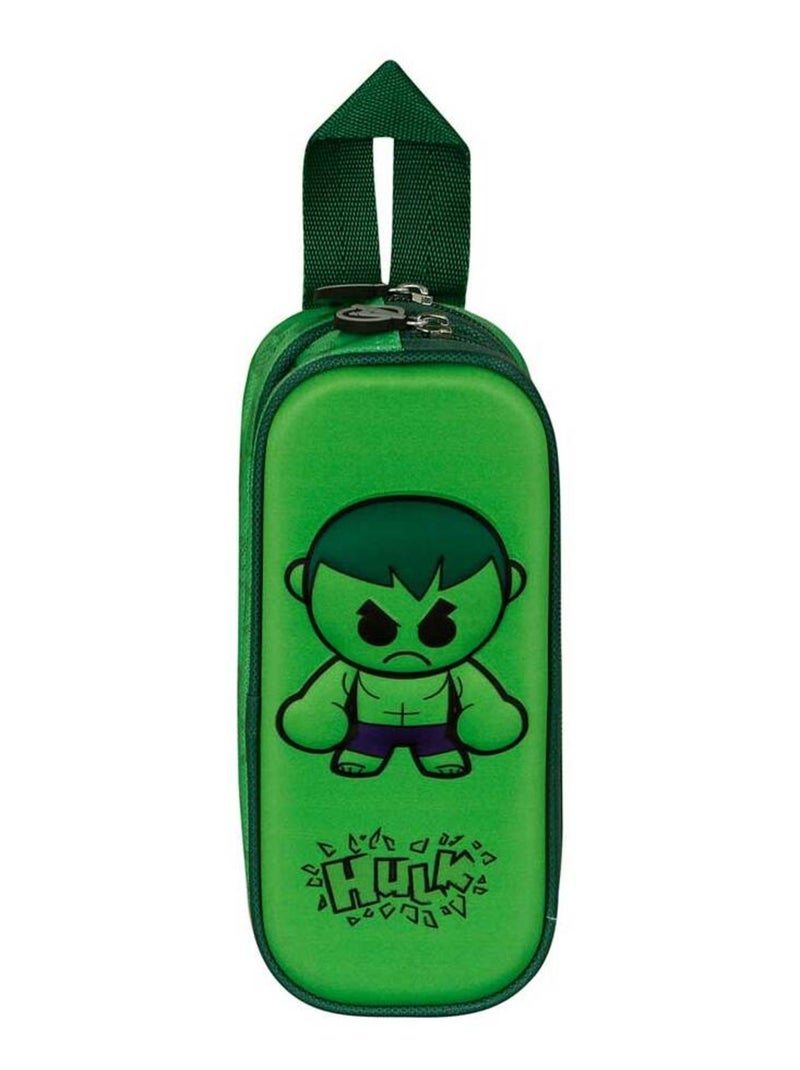 Trousse Double 3D - Hulk Bobblehead - Vert - Taille Unique Vert - Kiabi