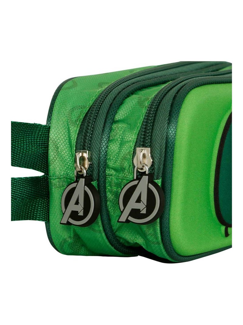 Trousse Double 3D - Hulk Bobblehead - Vert - Taille Unique Vert - Kiabi