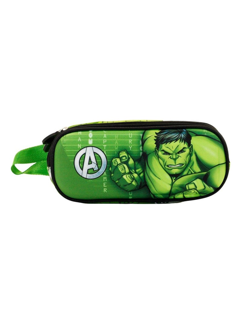 Trousse Double 3D - Hulk Challenge Vert - Kiabi