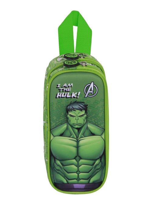 Trousse Double 3D - Hulk Rage - Vert - Taille Unique - Kiabi