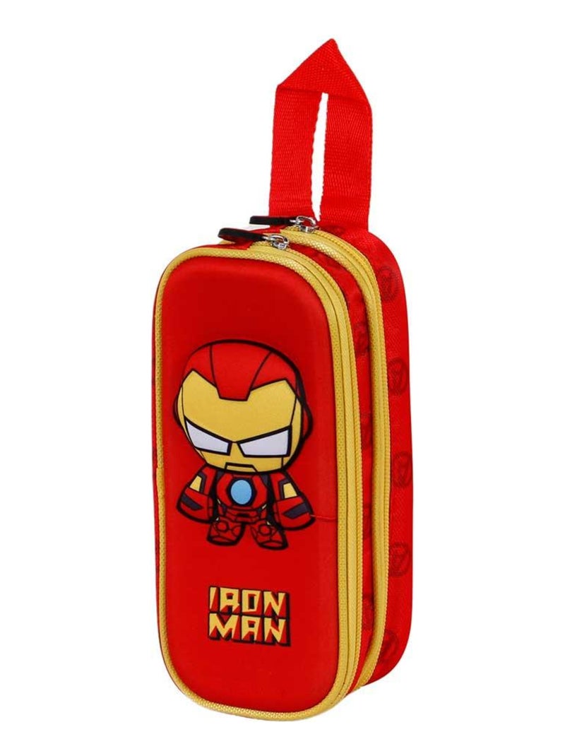 Trousse Double 3D - Iron Man Bobblehead Rouge - Kiabi