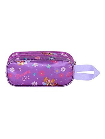 Trousse Double 3D - La Pat' Patrouille Magic - Lilas - Taille Unique