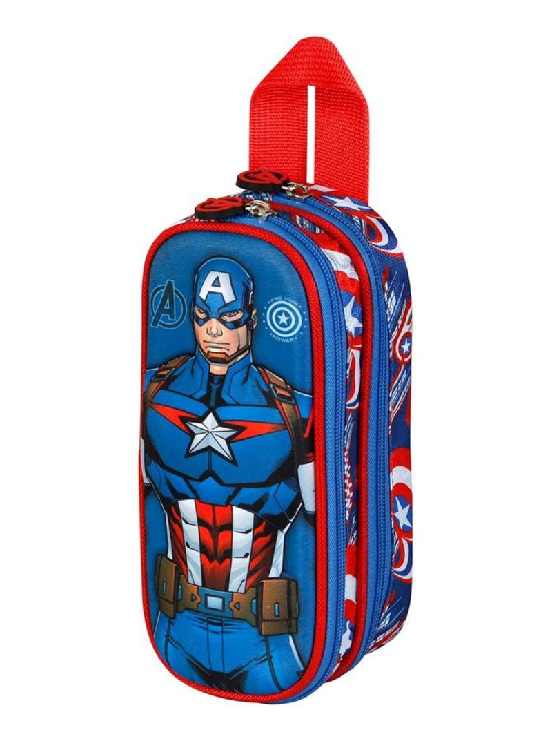 Sac Natation Enfant Captain America Marvel – Sac à Dos Piscine/Plage Bouclier Iconique