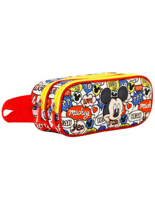 Trousse Double 3D - Mickey Mouse Yeah - Kiabi