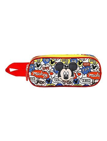 Trousse Double 3D - Mickey Mouse Yeah