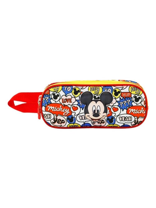 Trousse Double 3D - Mickey Mouse Yeah - Kiabi