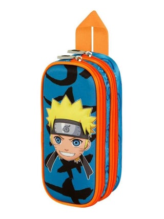 Trousse Double 3D - Naruto Happy