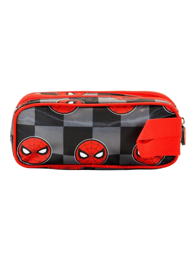 Trousse Double 3D - Spiderman Rally Noir - Kiabi