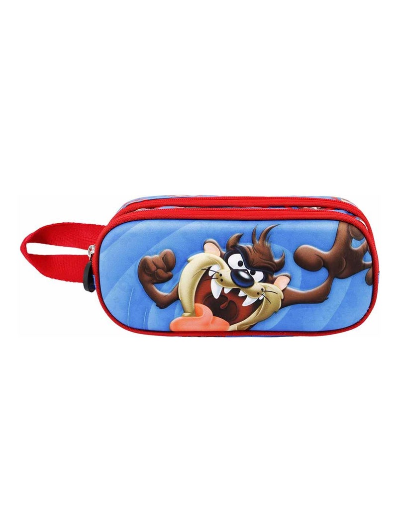 Trousse Double 3D - Taz Tasmanian Bleu - Kiabi