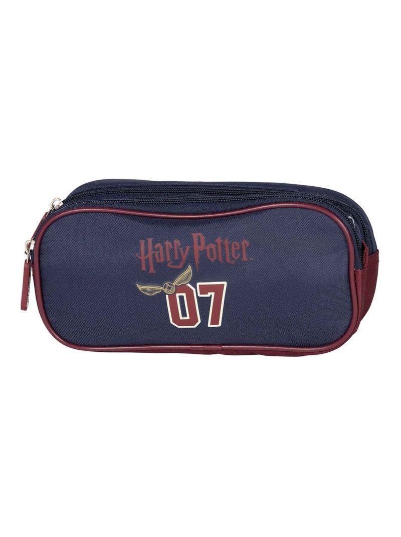 Trousse double compartiment garçon HARRY POTTER Quidditch 07 Marine/Multicolore - Kiabi