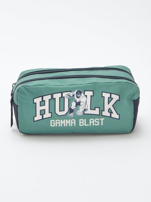 Trousse double compartiment 'Hulk' - Kiabi