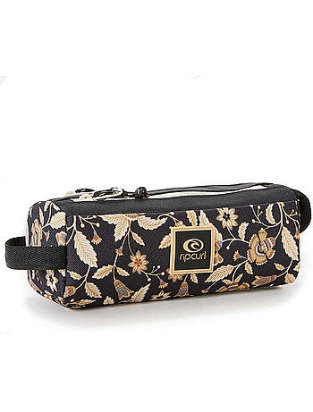Trousse double compartiment polyester imprimé floral Rip Curl Dreamer