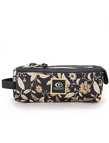 Trousse double compartiment polyester imprimé floral Rip Curl Dreamer