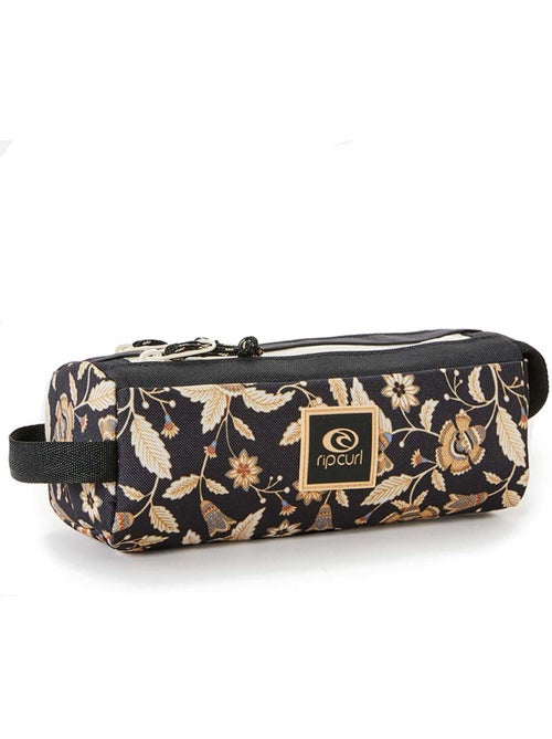 Trousse double compartiment polyester imprimé floral Rip Curl Dreamer - Kiabi Trousse double compartiment polyester imprimé floral Rip Curl Dreamer - Kiabi