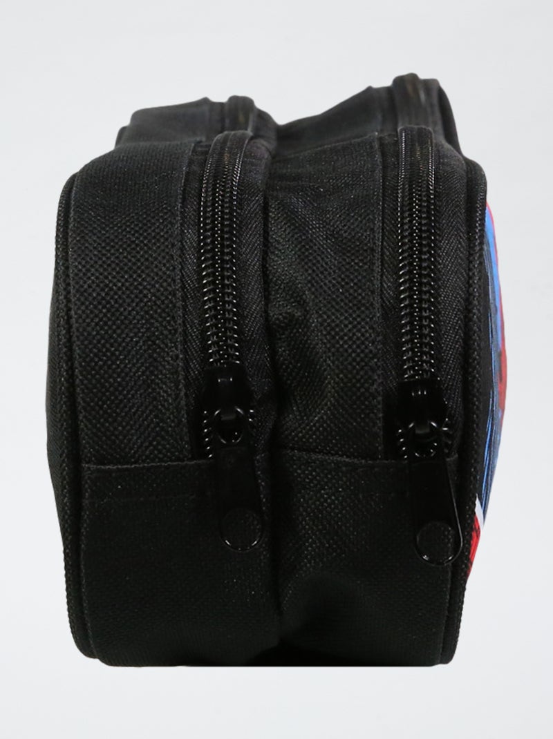 Trousse double compartiment 'Spider-man' Noir - Kiabi