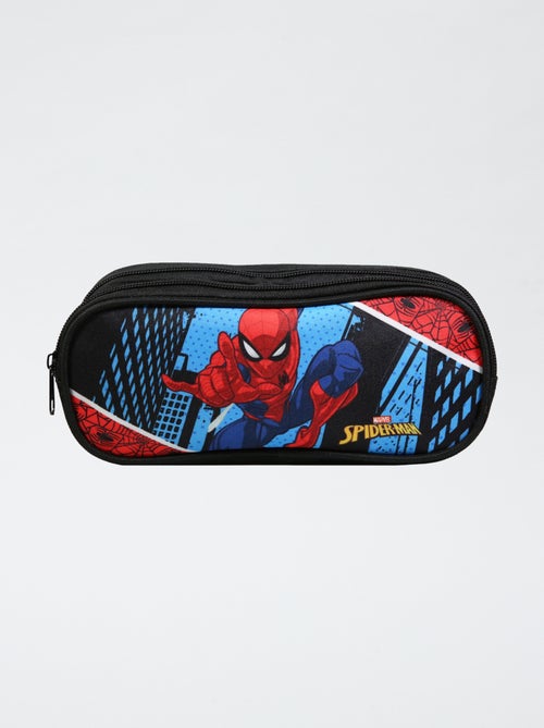 Trousse double compartiment 'Spider-man' - Kiabi
