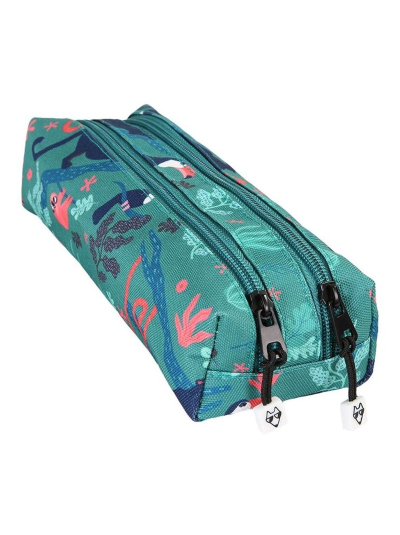 Trousse double POL FOX JUNGLE Multicolore - Kiabi