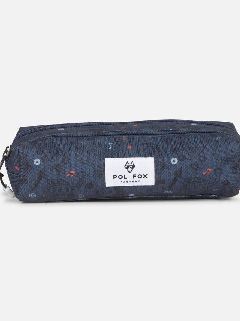TROUSSE DOUBLE POL FOX ROBOT Bleu gris - Kiabi