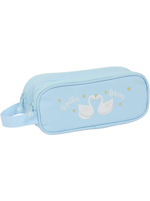 Trousse double zip rectangulaire Cisnes 21 cm – Glowlab - Kiabi Trousse double zip rectangulaire Cisnes 21 cm – Glowlab - Kiabi
