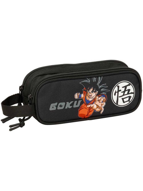 Trousse double zippée Dragon Ball Z 21 cm avec poignée et bandoulière - Kiabi