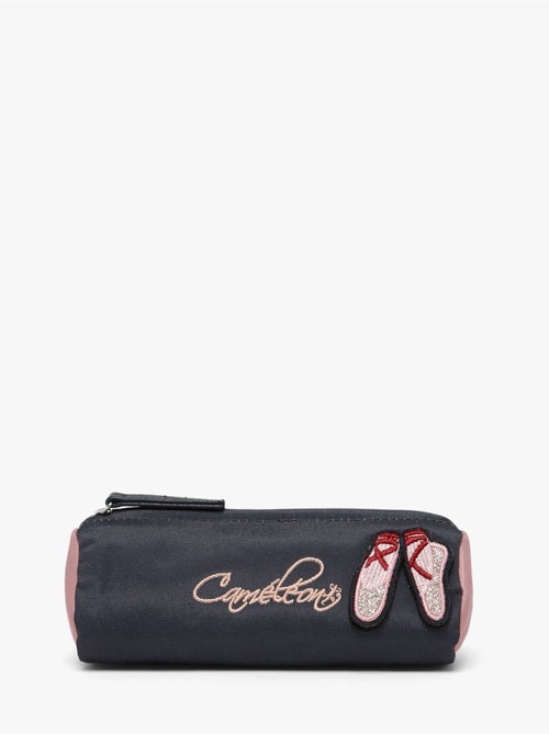 Trousse école 20cm avec 1 compartiment caméléon vintage fantasy - Kiabi
