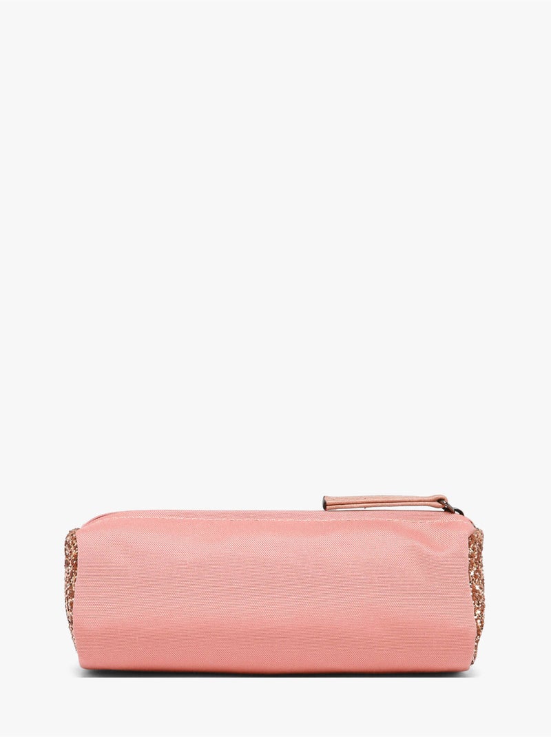 Trousse école 20cm avec 1 compartiment Caméléon Vintage Fantasy Rose bonbon - Kiabi