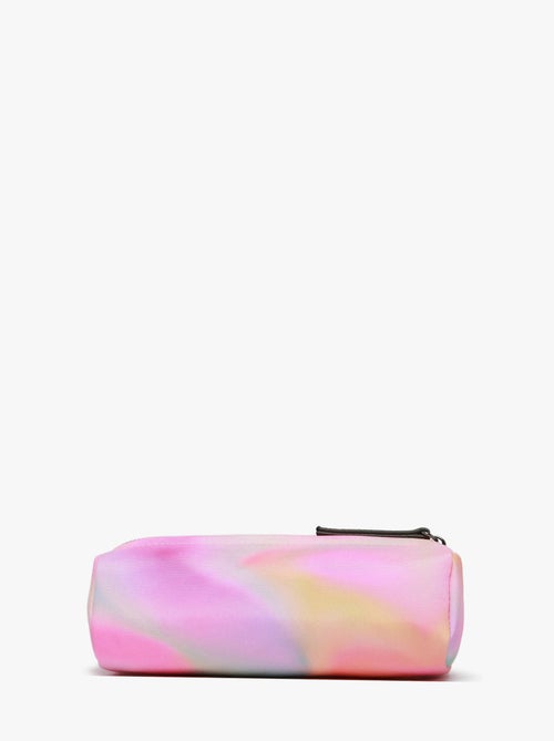 Trousse école 20cm avec 1 compartiment Caméléon Vintage Fantasy - Kiabi