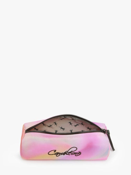 Trousse école 20cm avec 1 compartiment Caméléon Vintage Fantasy - Kiabi