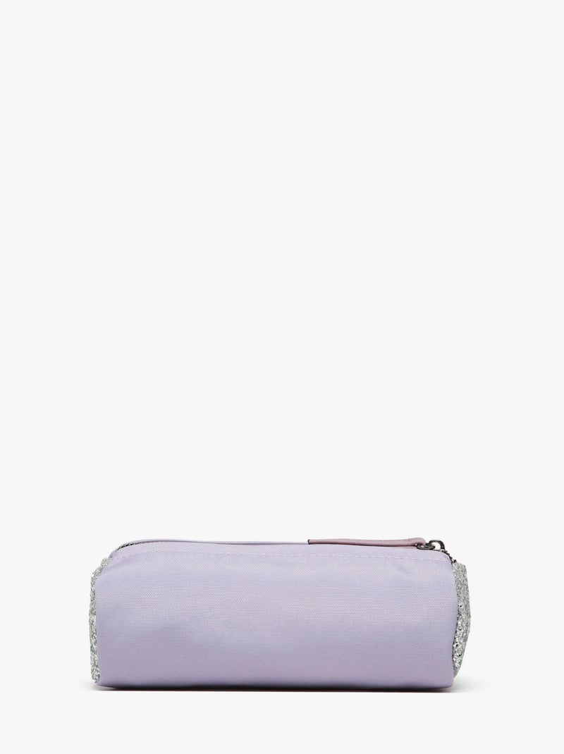 Trousse école 20cm avec 1 compartiment Caméléon Vintage Fantasy Violet clair - Kiabi