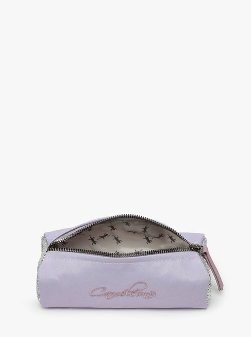 Trousse école 20cm avec 1 compartiment Caméléon Vintage Fantasy - Kiabi