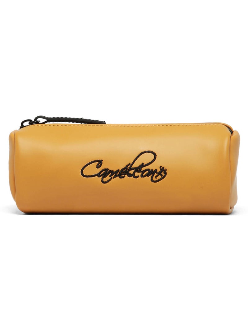 Trousse école 20cm avec 1 compartiment Caméléon Vintage Northn Blanc Jaune - Kiabi