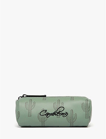 Trousse école 20cm avec 1 compartiment caméléon vintage northn