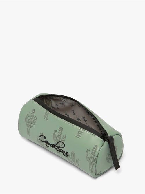 Trousse école 20cm avec 1 compartiment caméléon vintage northn - Kiabi