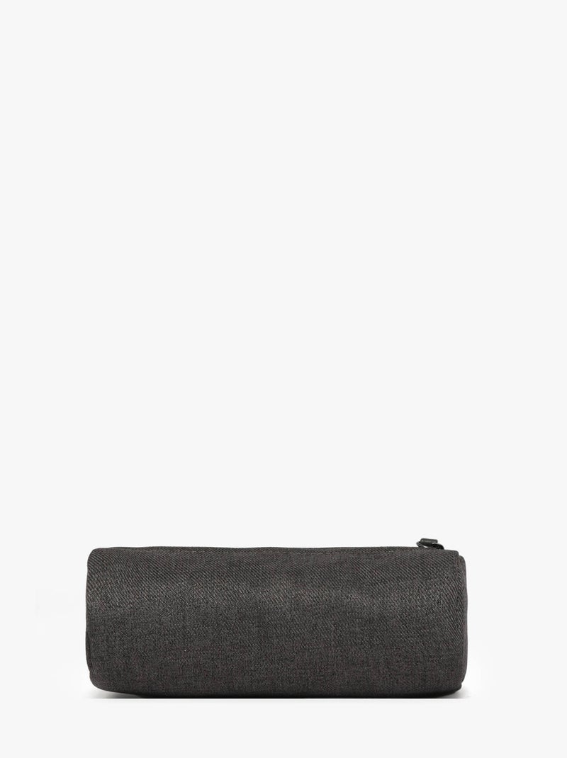 Trousse école 20cm avec 1 compartiment Caméléon Vintage Urban Gris Noir - Kiabi