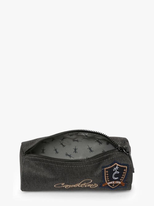 Trousse école 20cm avec 1 compartiment Caméléon Vintage Urban - Kiabi