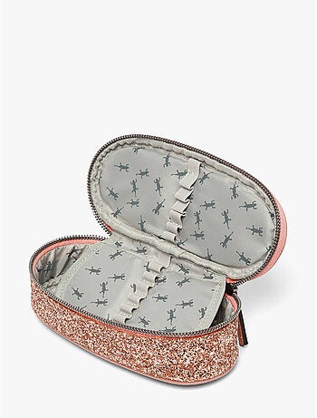 Trousse école 22cm avec 1 compartiment Caméléon Vintage Fantasy