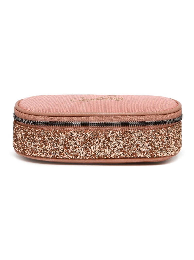 Trousse école 22cm avec 1 compartiment Caméléon Vintage Fantasy Rose bonbon - Kiabi