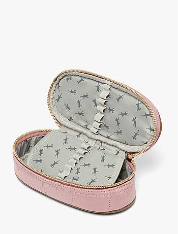 Trousse école 22cm avec 1 compartiment caméléon vintage fantasy