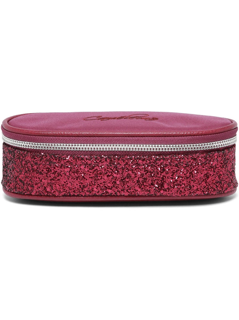 Trousse école 22cm avec 1 compartiment caméléon vintage fantasy Rouge cerise - Kiabi