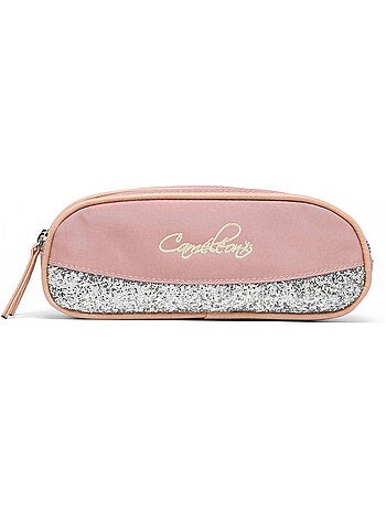 Trousse école 24cm avec 2 compartiments caméléon vintage fantasy