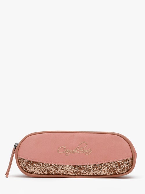 Trousse école 24cm avec 2 compartiments Caméléon Vintage Fantasy - Kiabi